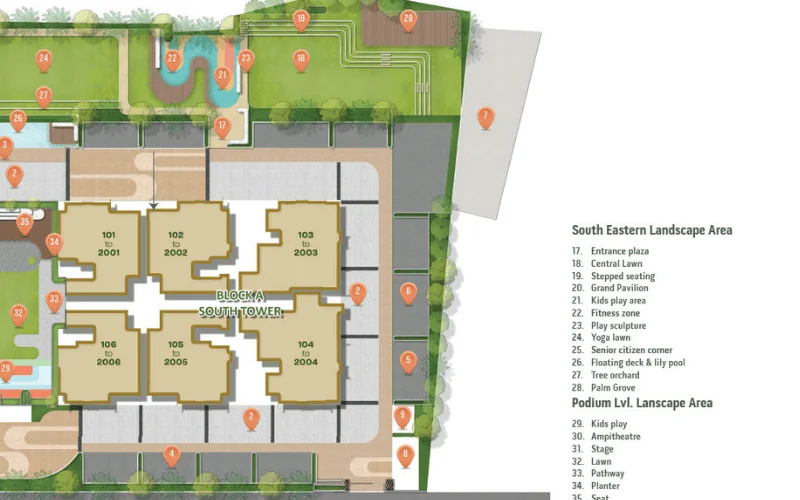 Block A Floor Plan